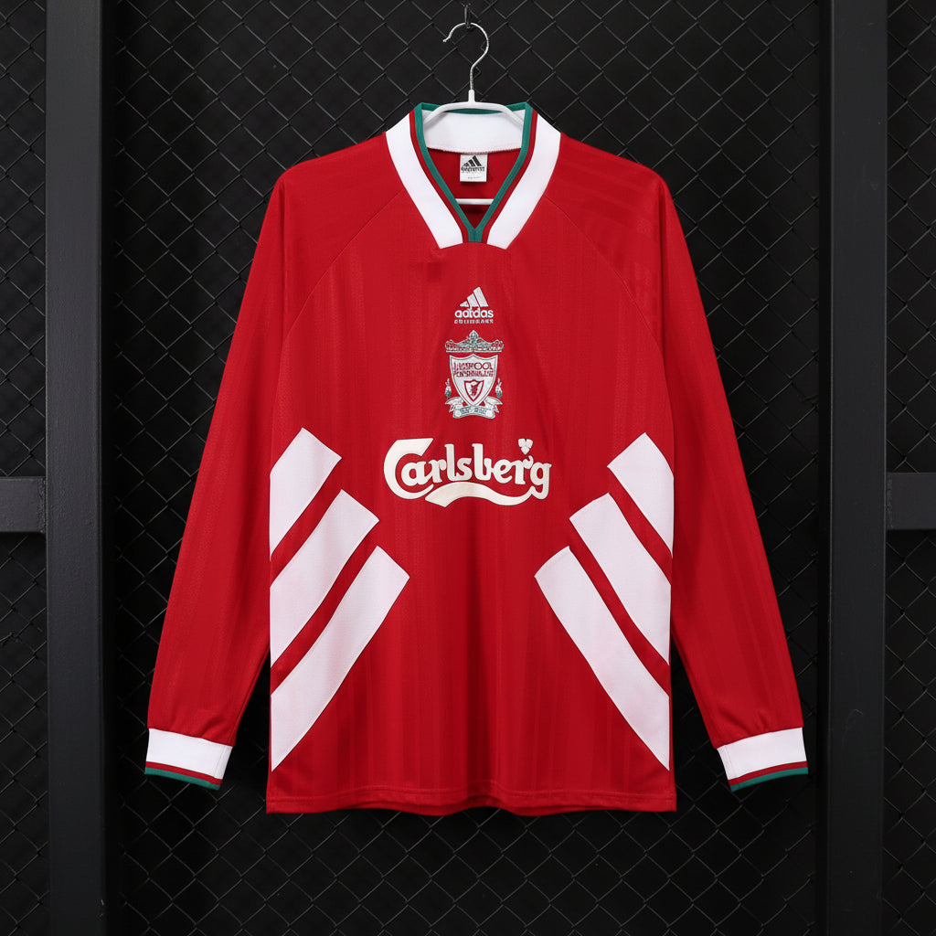 Liverpool FC 1993/95 Home Long Sleeve - Retro