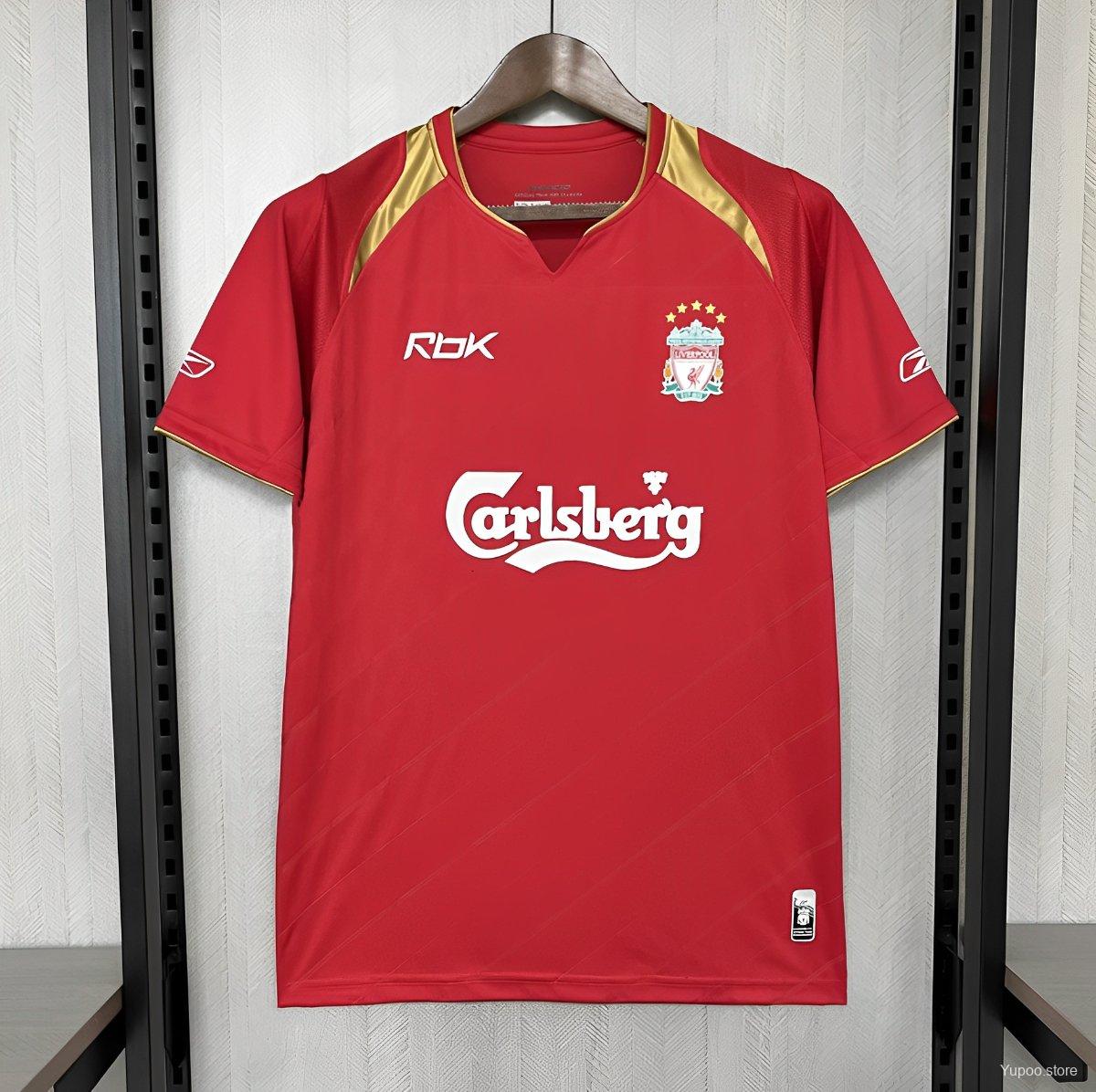 Liverpool FC 2005/06 Euro Home - Retro