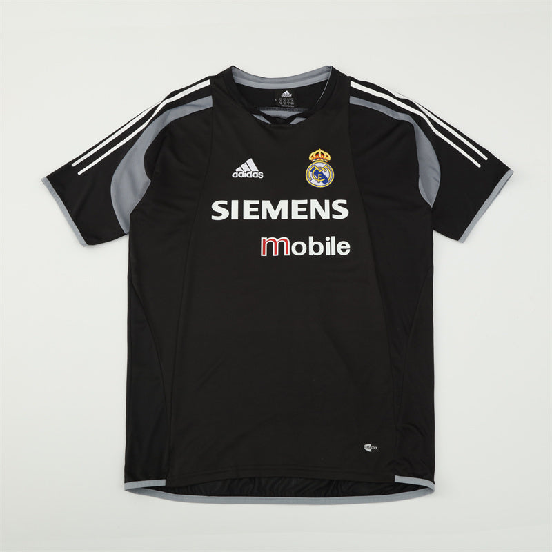 Real Madrid 2004/05 Black Retro Training Top
