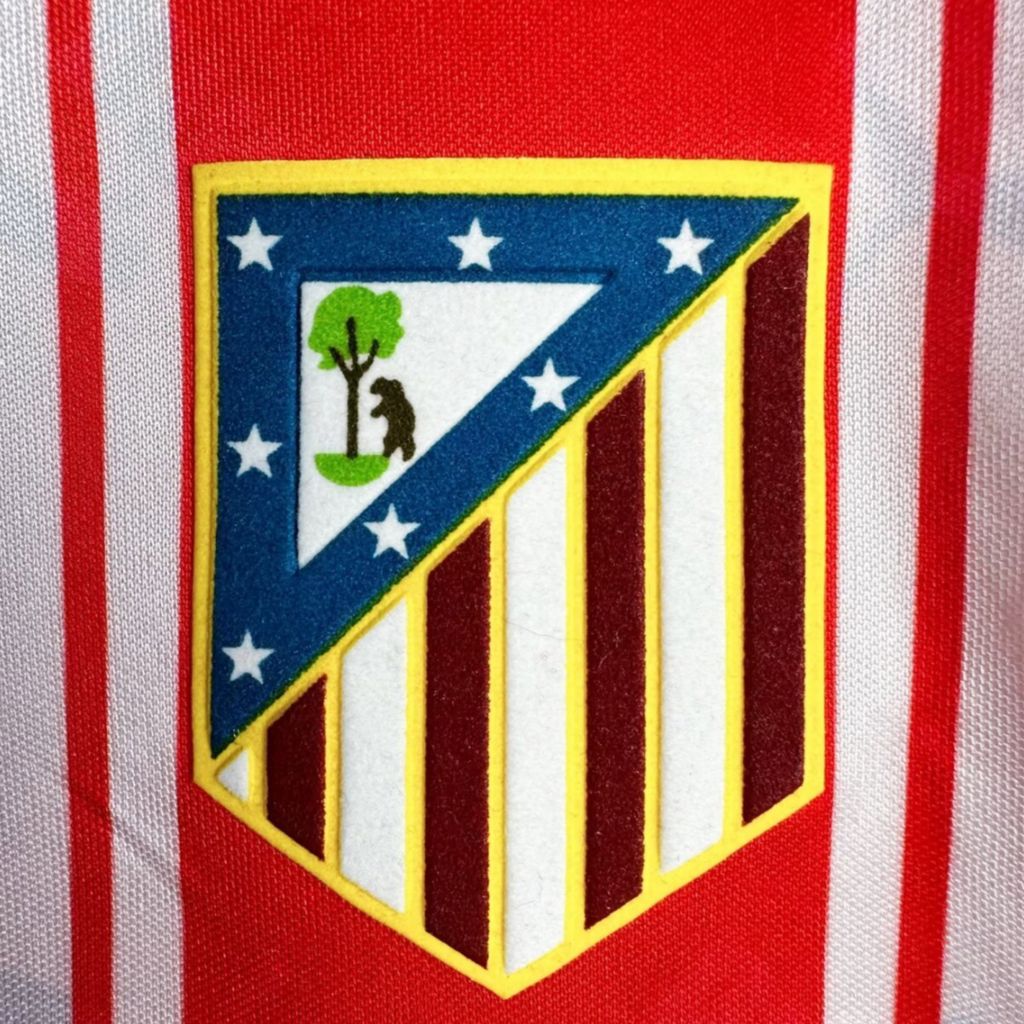 Atletico Madrid 1994/95 Home Long Sleeve - Retro