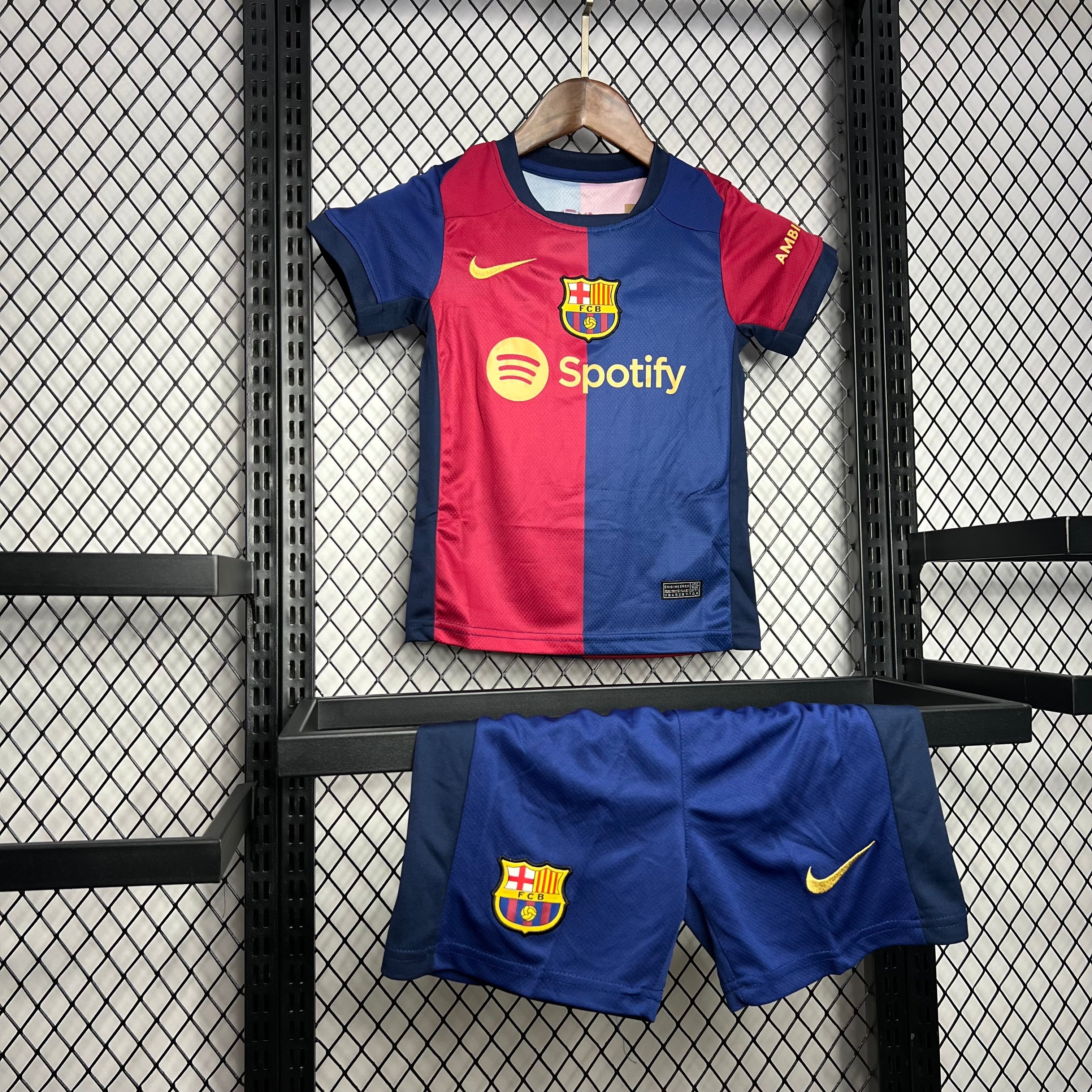 Barcelona 2024/25 Home - Kid Kit