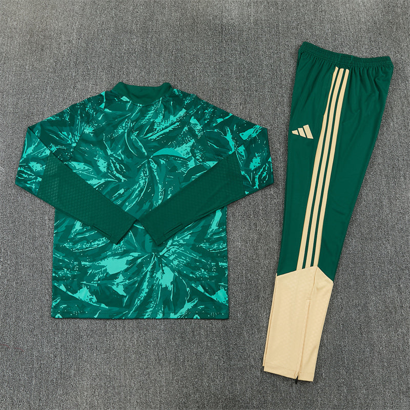 Real Madrid 2026/27 Green ¼  Zip Training Set | Adult + Kids Sizes
