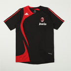 AC Milan 2007/08 Black Retro Training Top