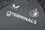 Feyenoord 2025/26 Grey ¼ Zip Training Set | Adult + Kids Sizes