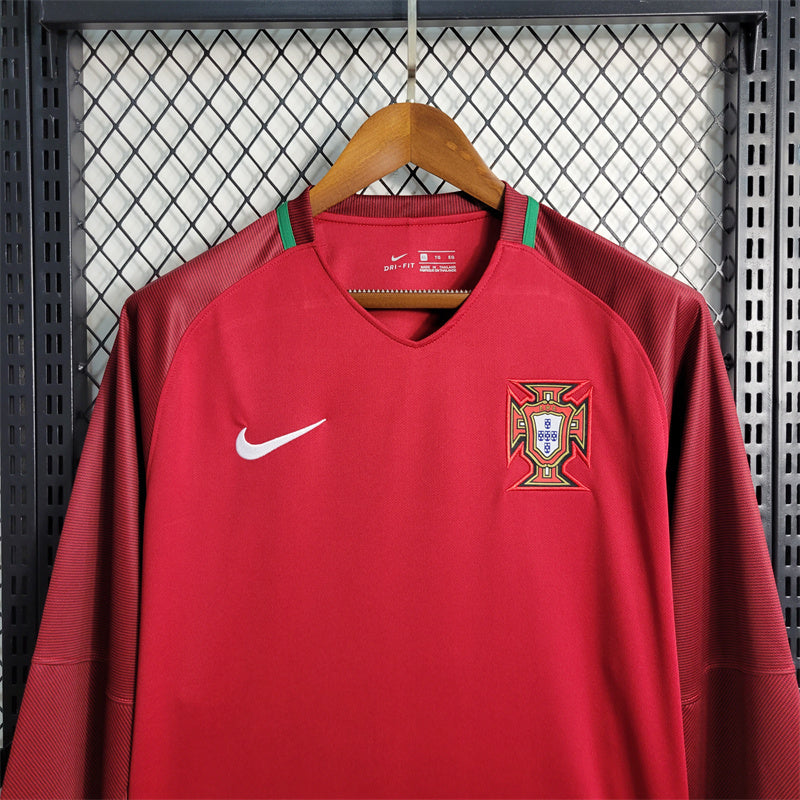 Portugal 2016 Home Long Sleeve - Retro