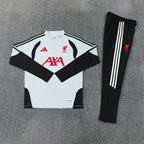 Liverpool FC 2026/27 Grey ¼  Zip Training Set | Adult + Kids Sizes