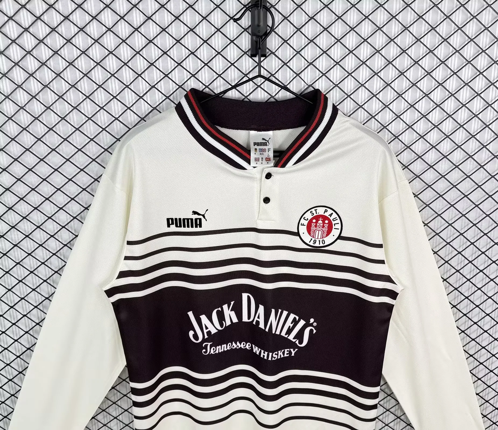 St. Pauli 1997/98 Home Long Sleeve - Retro