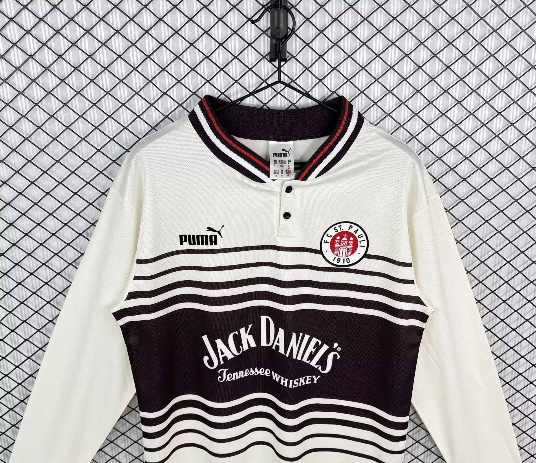 St. Pauli 1997/98 Home Long Sleeve - Retro