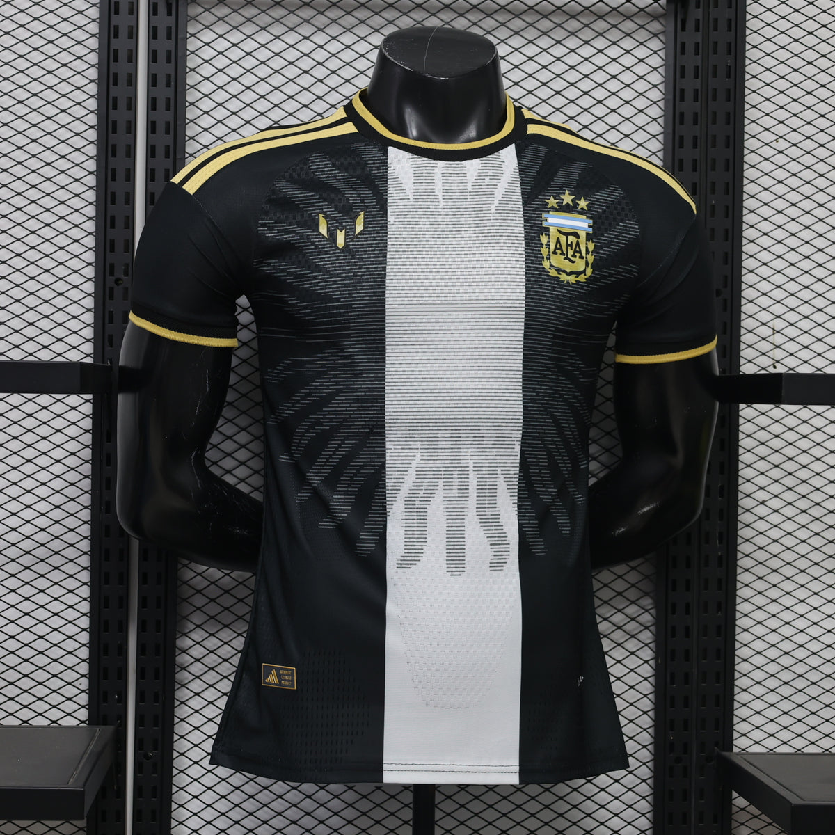 Argentina 2026/27 Messi Commemorative Jersey Black - Player Version