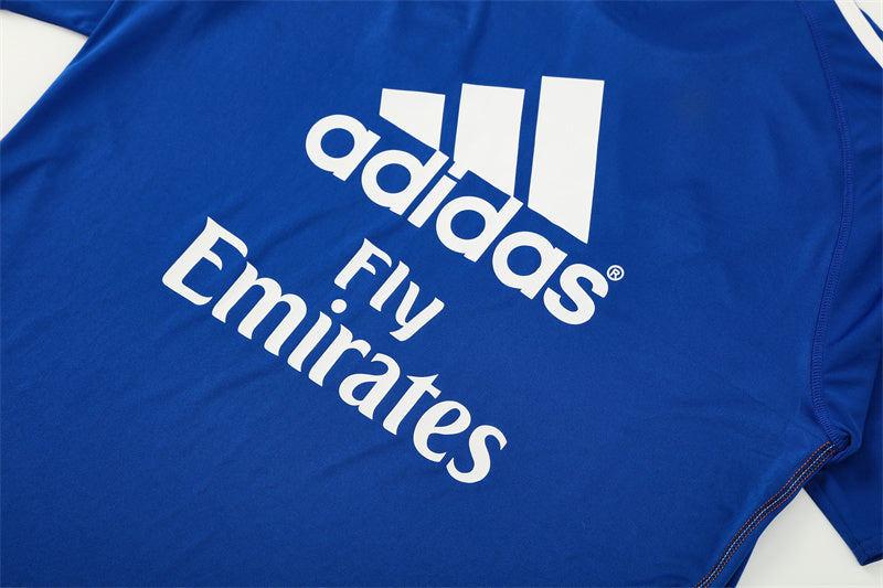 Real Madrid 2013/14 Blue Retro Training Top
