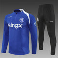 Chelsea 2025/26 Blue T90 ¼ Zip Training Set | Adult + Kids Sizes