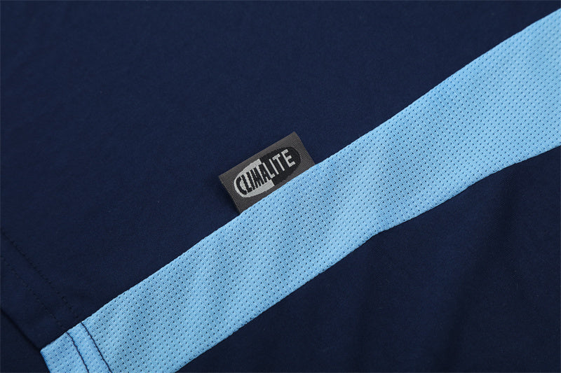 Real Madrid 2003/04 Navy Retro Training Top