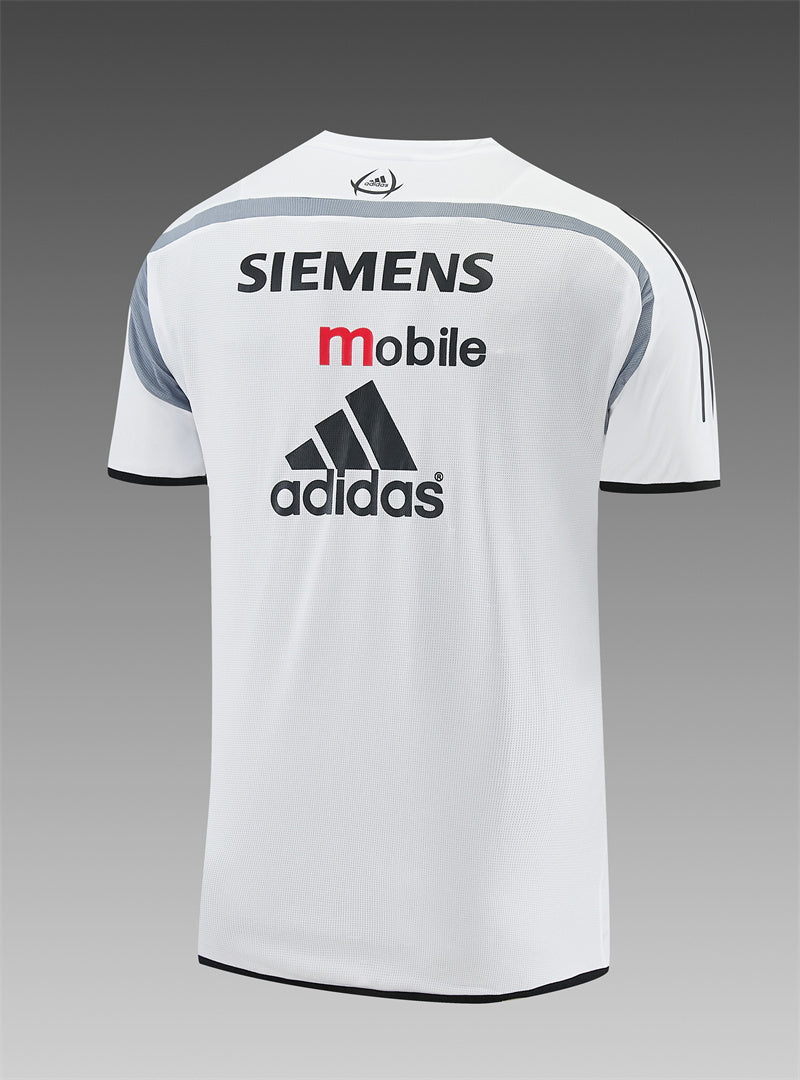 Real Madrid 2004/05 White Retro Training Top