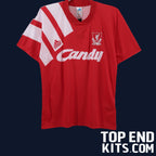Liverpool FC 1991/92 Home - Retro