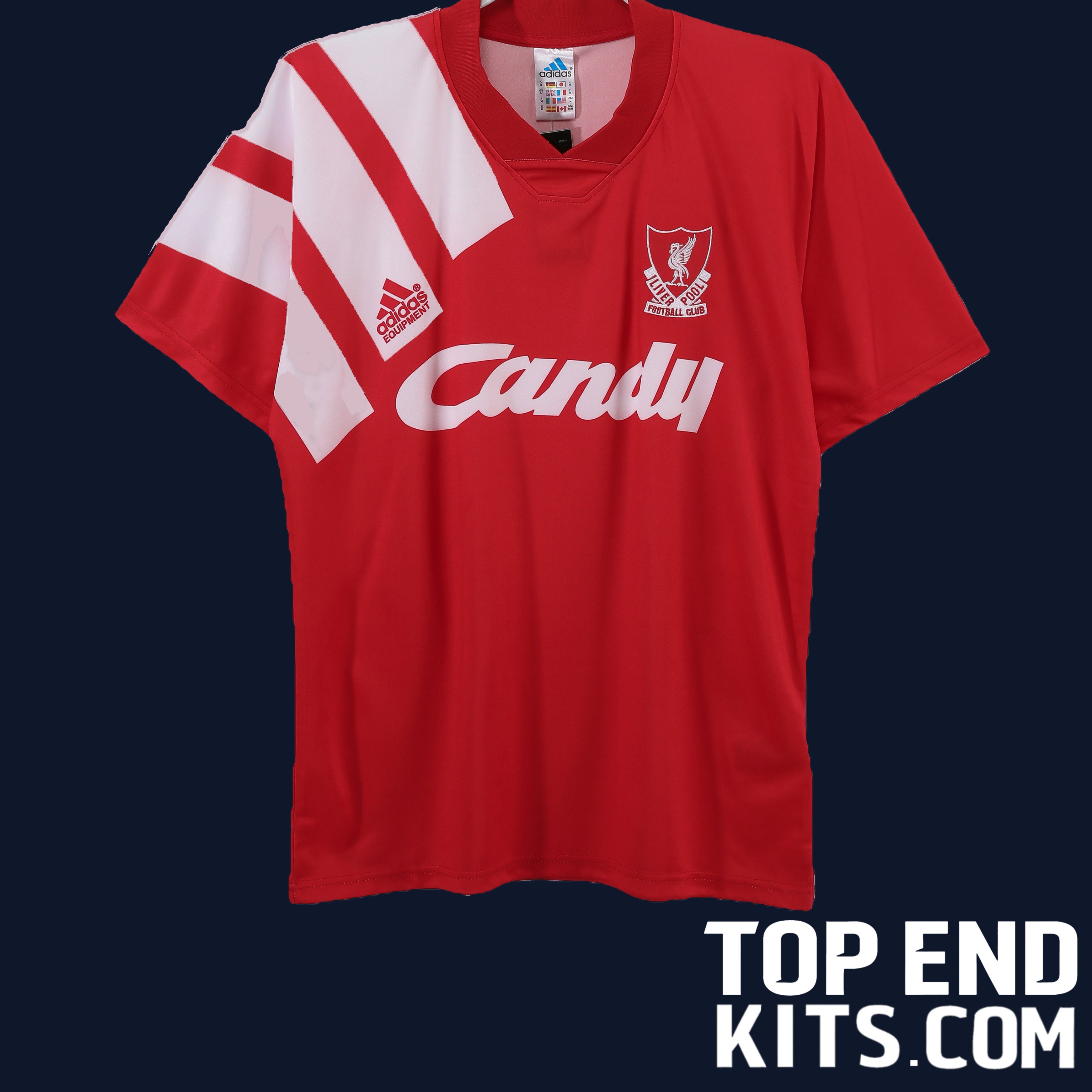 Liverpool FC 1991/92 Home - Retro