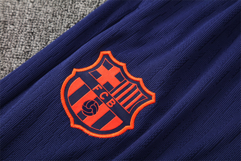 Barcelona 2025/26 Orange T90 ¼ Zip Training Set | Adult + Kids Sizes