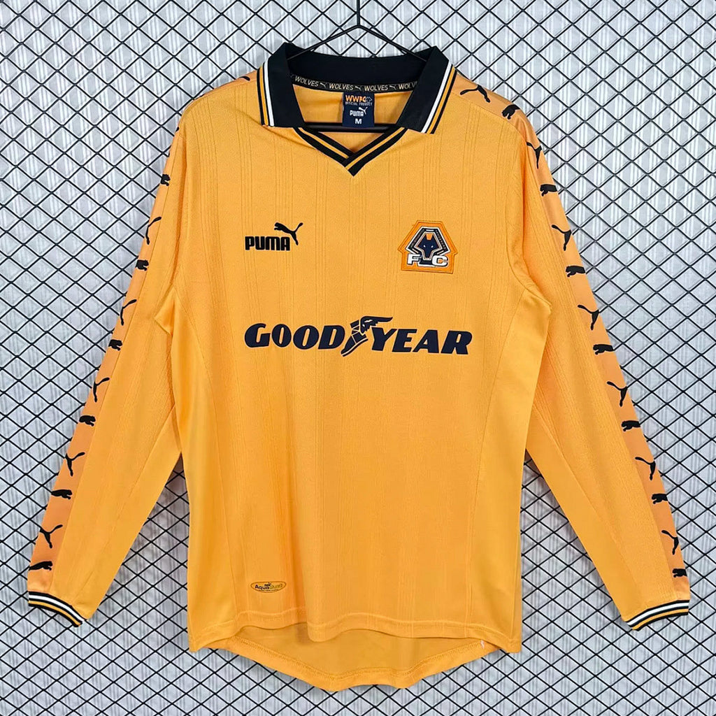 Wolverhampton 1998/99 Home Long Sleeve - Retro