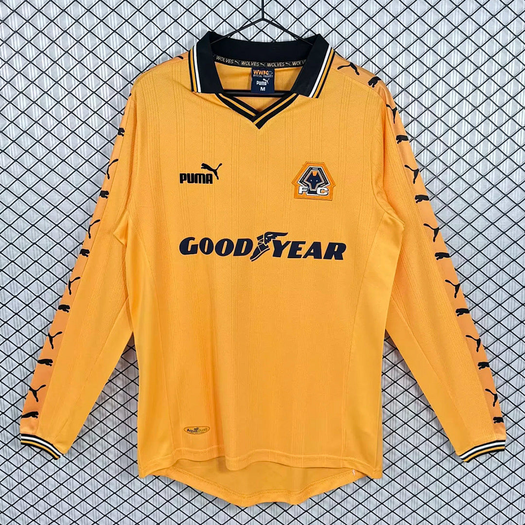 Wolverhampton 1998/99 Home Long Sleeve - Retro