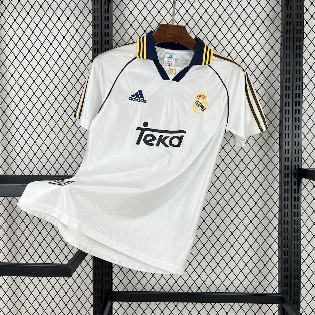 Real Madrid 1998/00 Home - Retro