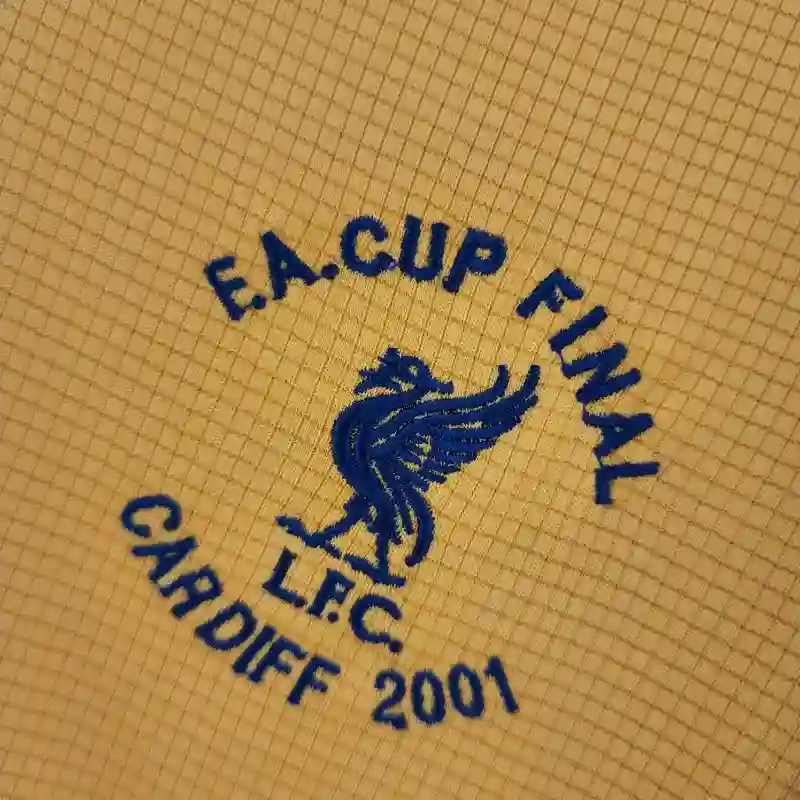 Liverpool FC 2001 FA Cup Final Away - Retro