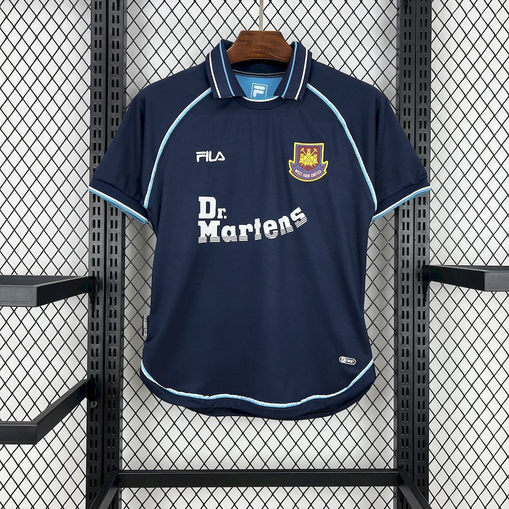 West Ham United 1999/01 Away - Retro