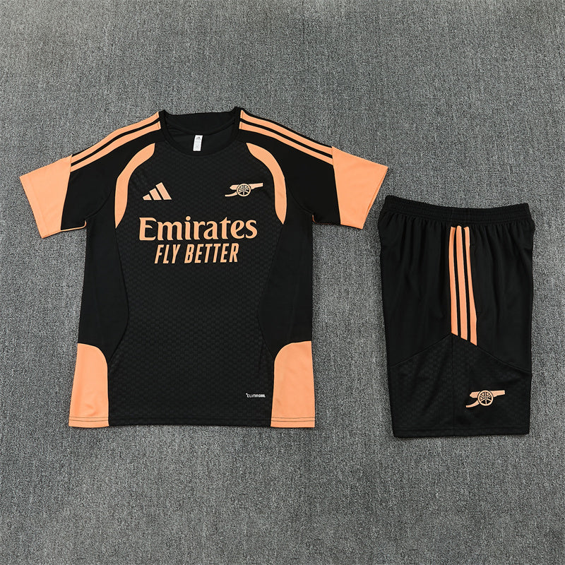 Arsenal 2026/27 Black Orange Training Set | Adult + Kids Sizes