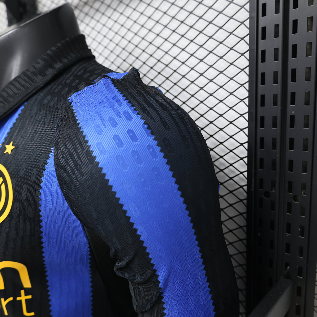 Inter Milan 2026/27 Home Long Sleeve - Player Version