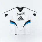 Real Madrid 2008/09 White Retro Training Top