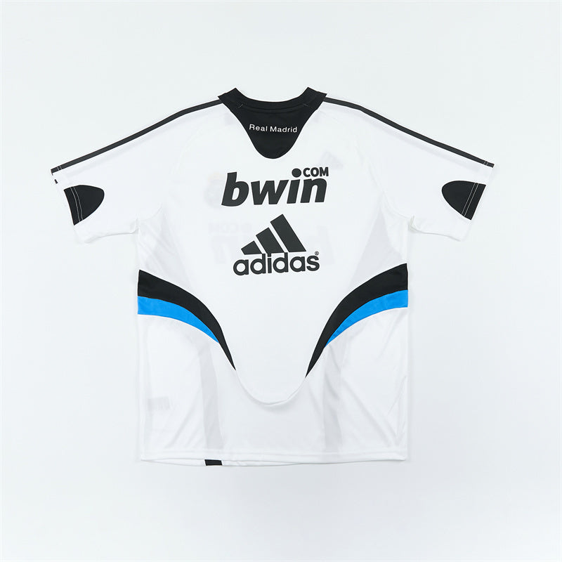Real Madrid 2008/09 White Retro Training Top