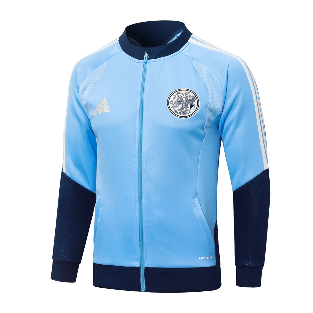 Ajax 2026/27 Light Blue Navy Tracksuit  | Adult + Kids Sizes
