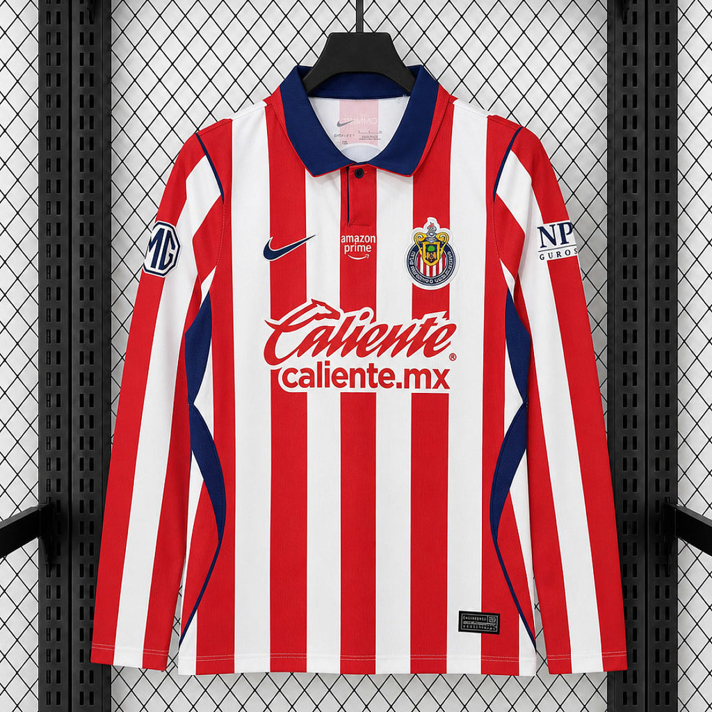 Chivas de Guadalajara 2026/27 Home Long Sleeve - Fan Version