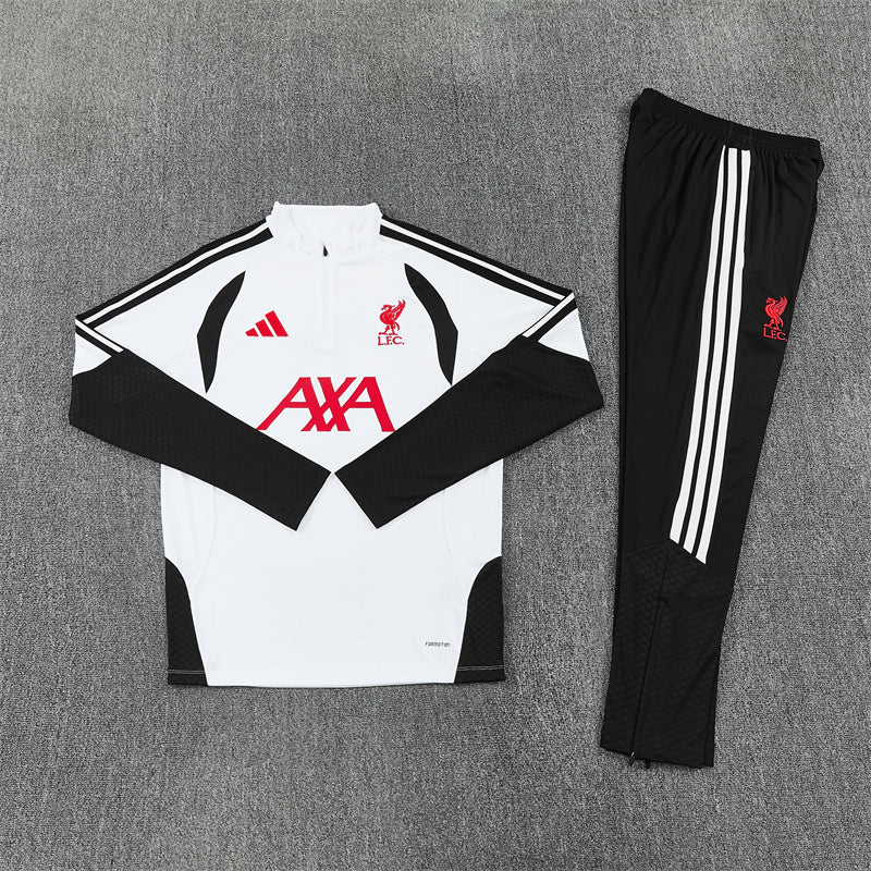 Liverpool FC 2026/27 White ¼  Zip Training Set | Adult + Kids Sizes