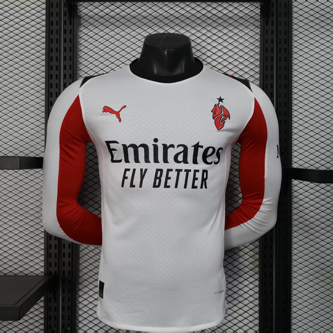 AC Milan 2025/26 Away Long Sleeve - Player Version
