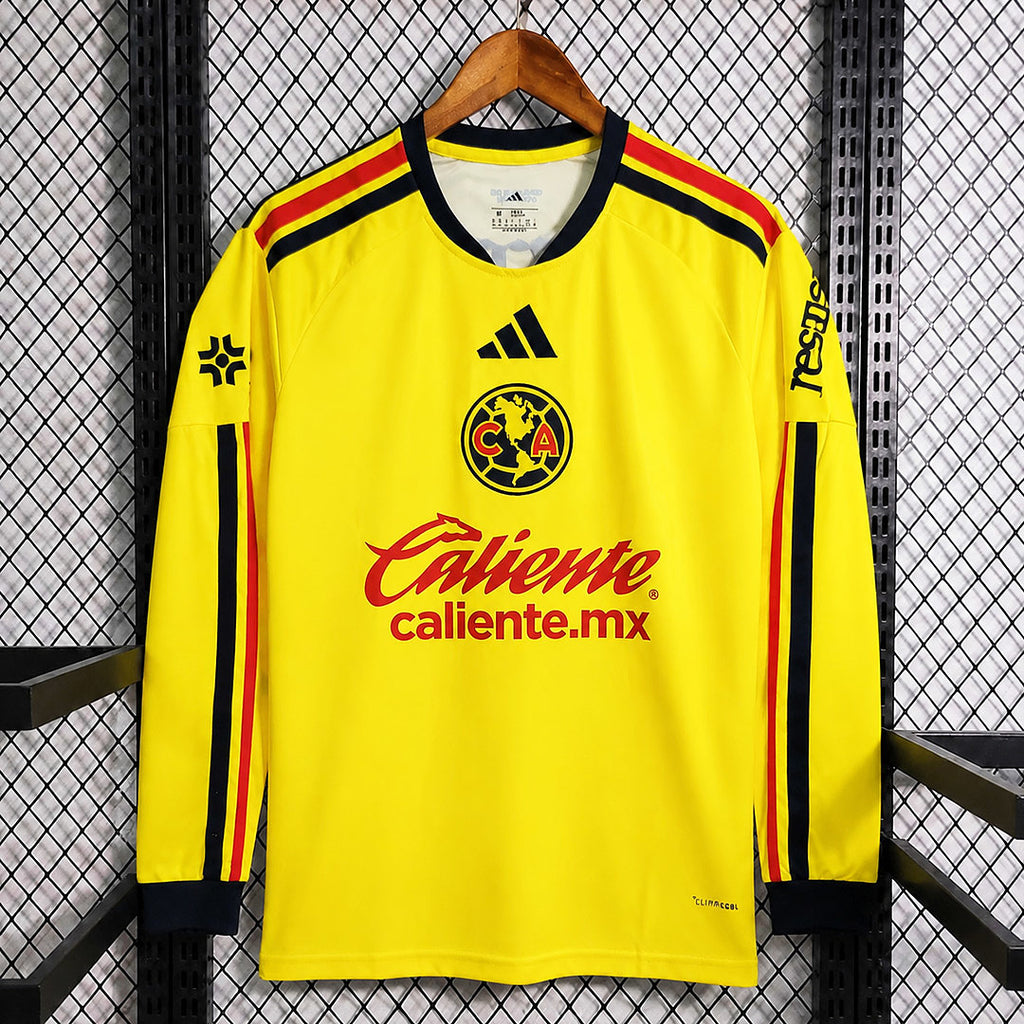 Club América 2026/27 Home Long Sleeve - Fan Version