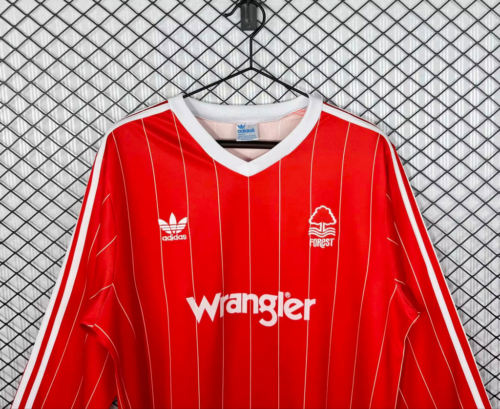 Nottingham Forest 1982/84 Home Long Sleeve - Retro