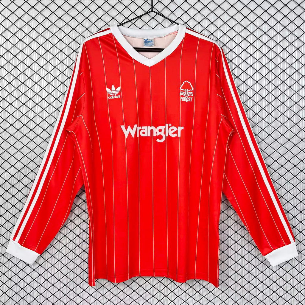 Nottingham Forest 1982/84 Home Long Sleeve - Retro