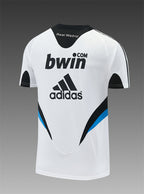 Real Madrid 2008/09 White Retro Training Top