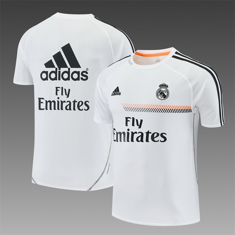 Real Madrid 2013/14 White Retro Training Top
