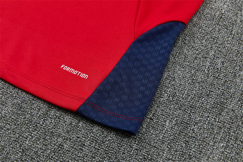 Spain 2026/27 Red/Navy ¼  Zip Training Set | Adult + Kids Sizes