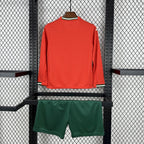 Portugal 2025 Home Long Sleeve - Kid Kit