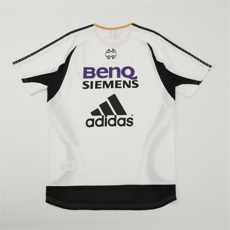 Real Madrid 2006/07 White Retro Training Top