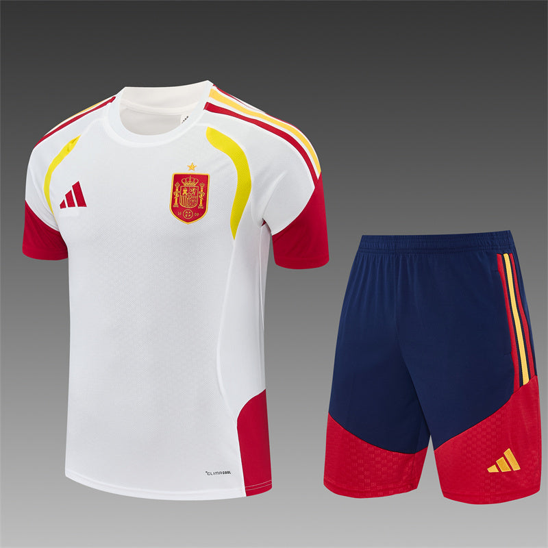 Spain 2026/27 White Training Set (Adult + Kids Sizes)