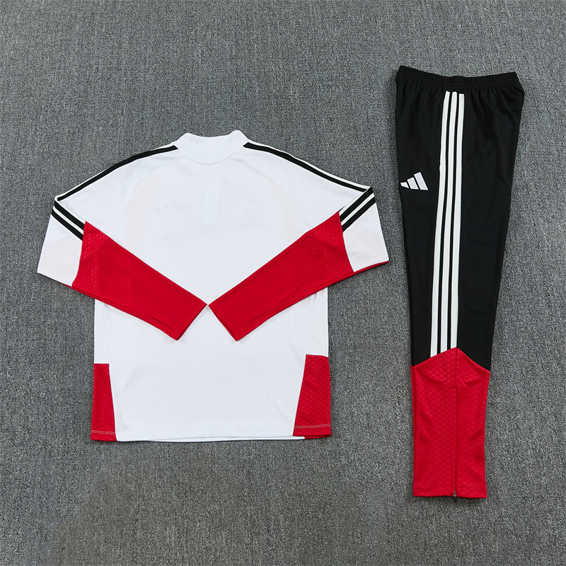 Germany 2026/27 White ¼  Zip Training Set | Adult + Kids Sizes