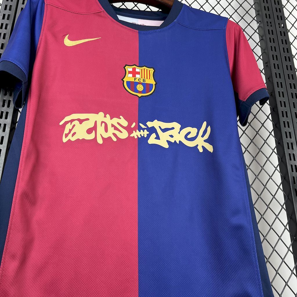 Barcelona 2024/25 Travis Scott Home - Fan Version