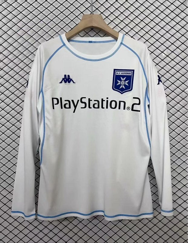 Auxerre 2003/04 Home Long Sleeve - Retro