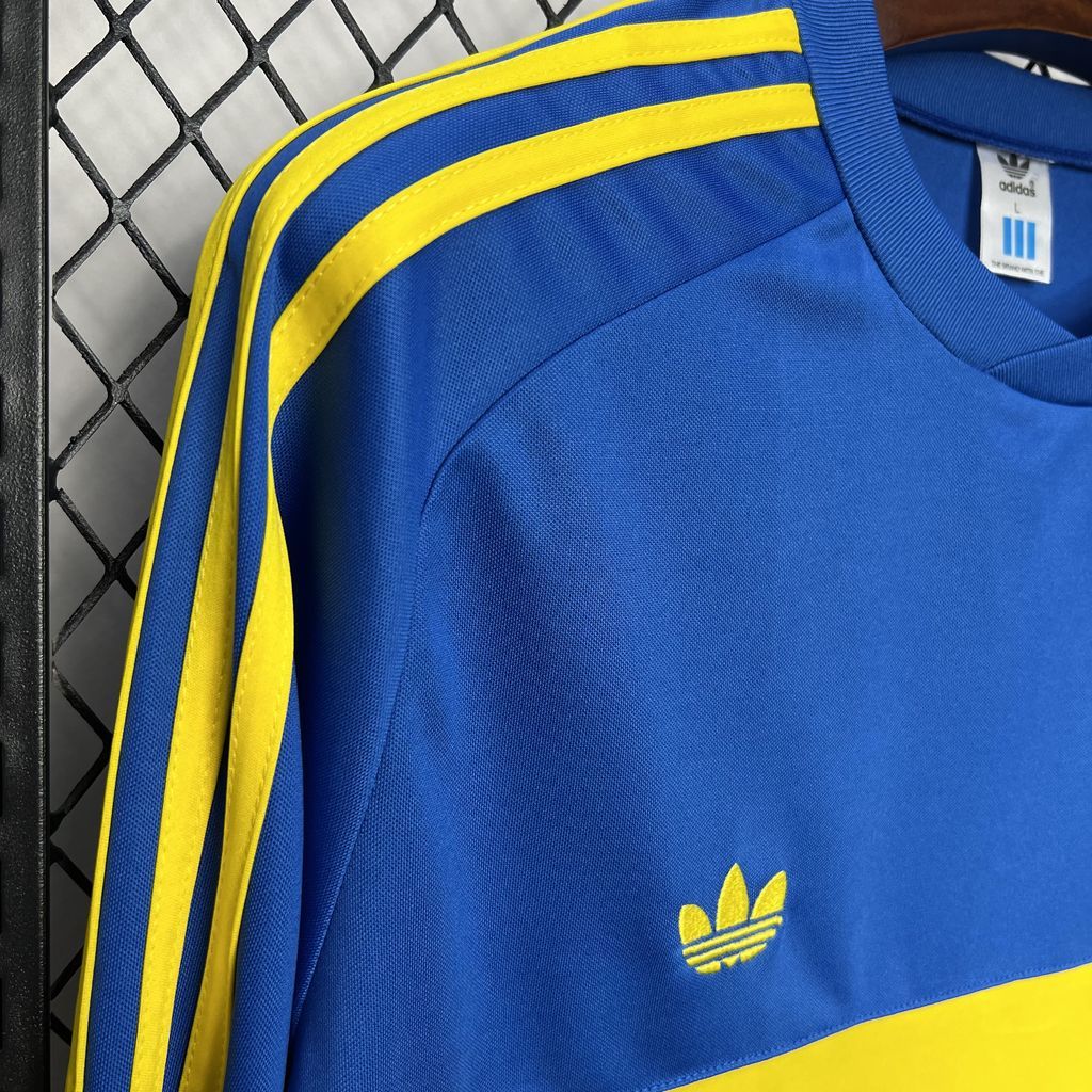 Boca Juniors 1981/82 Home Long Sleeve - Retro