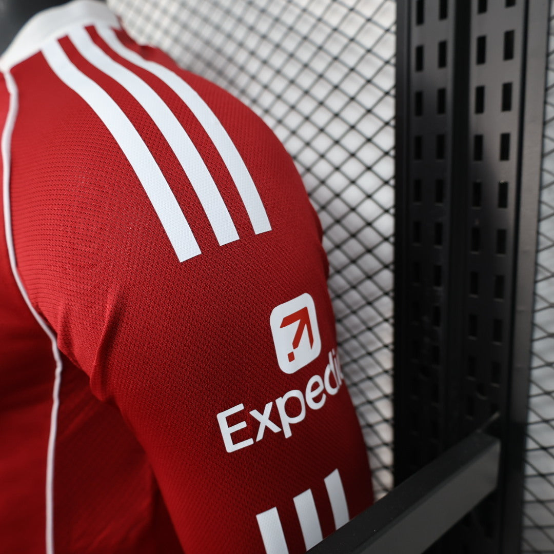 Liverpool FC 2025/26 Home Long Sleeve - Player Version