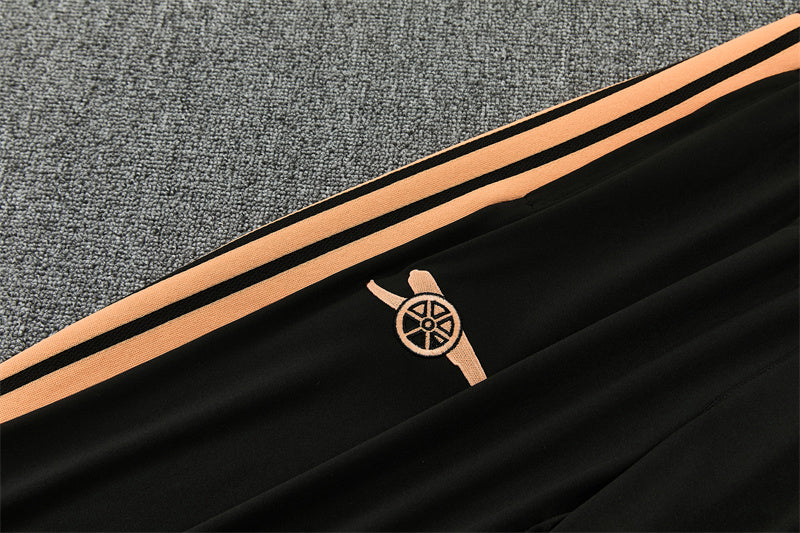 Arsenal 2026/27 Black Orange ¼  Zip Training Set | Adult + Kids Sizes