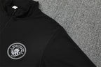 Manchester City 2025/26 Black ¼ Zip Training Set | Adult + Kids Sizes