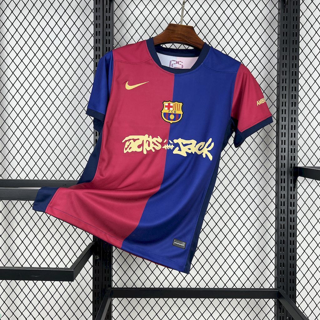Barcelona 2024/25 Travis Scott Home - Fan Version